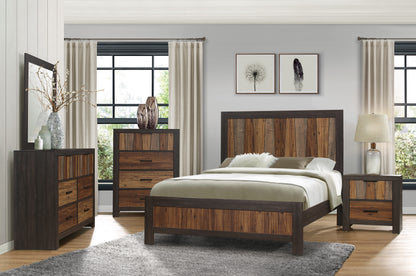 Homelegance Cooper Queen Bed In Brown