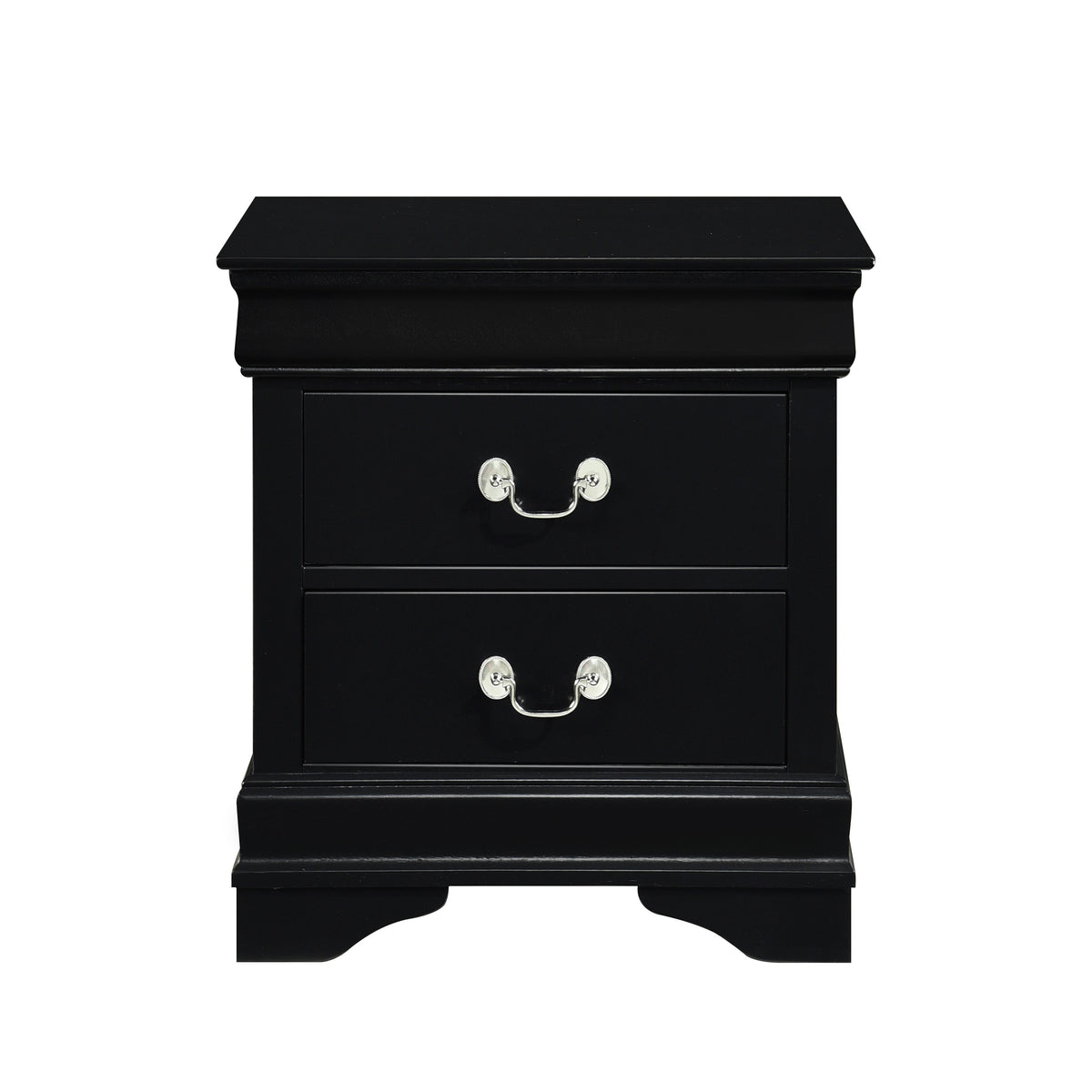 Homelegance Dresser Black Country & Farmhouse Traditional Louis Philippe Style 2147BK-4