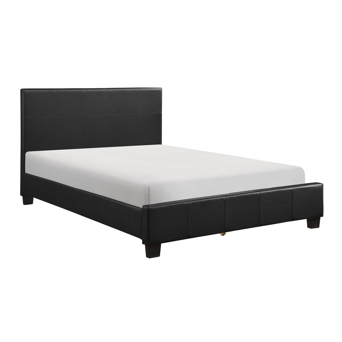 Homelegance Lorenzi Queen Platform Bed In Black