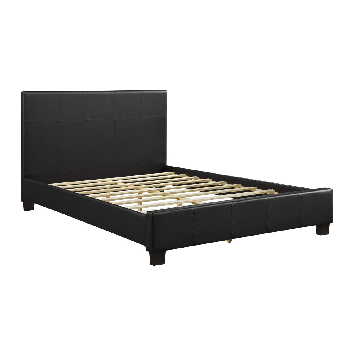 Homelegance Lorenzi Queen Platform Bed In Black