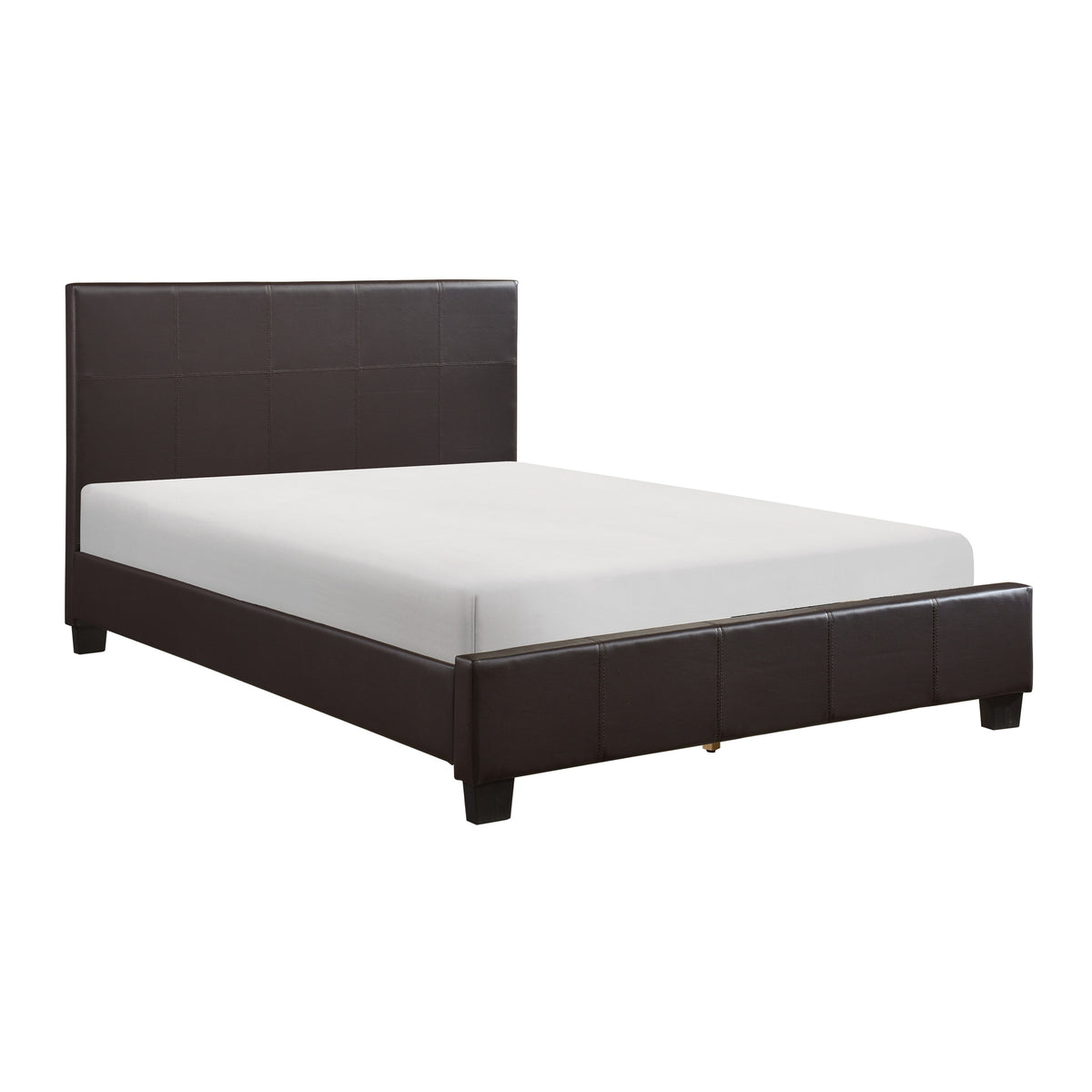 Homelegance Lorenzi Queen Platform Bed In Brown