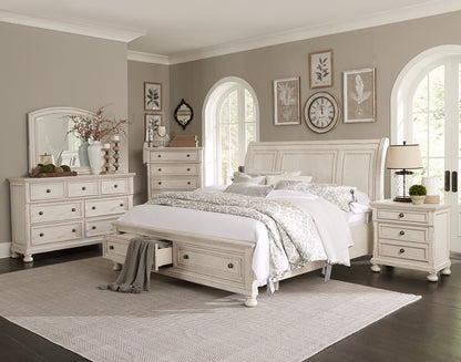 Homelegance Dresser Antique White Country & Farmhouse Style Transitional 2259W-4