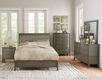 Homelegance Dresser Gray Birch Veneer Nickel Hardware Transitional 1730GY-4