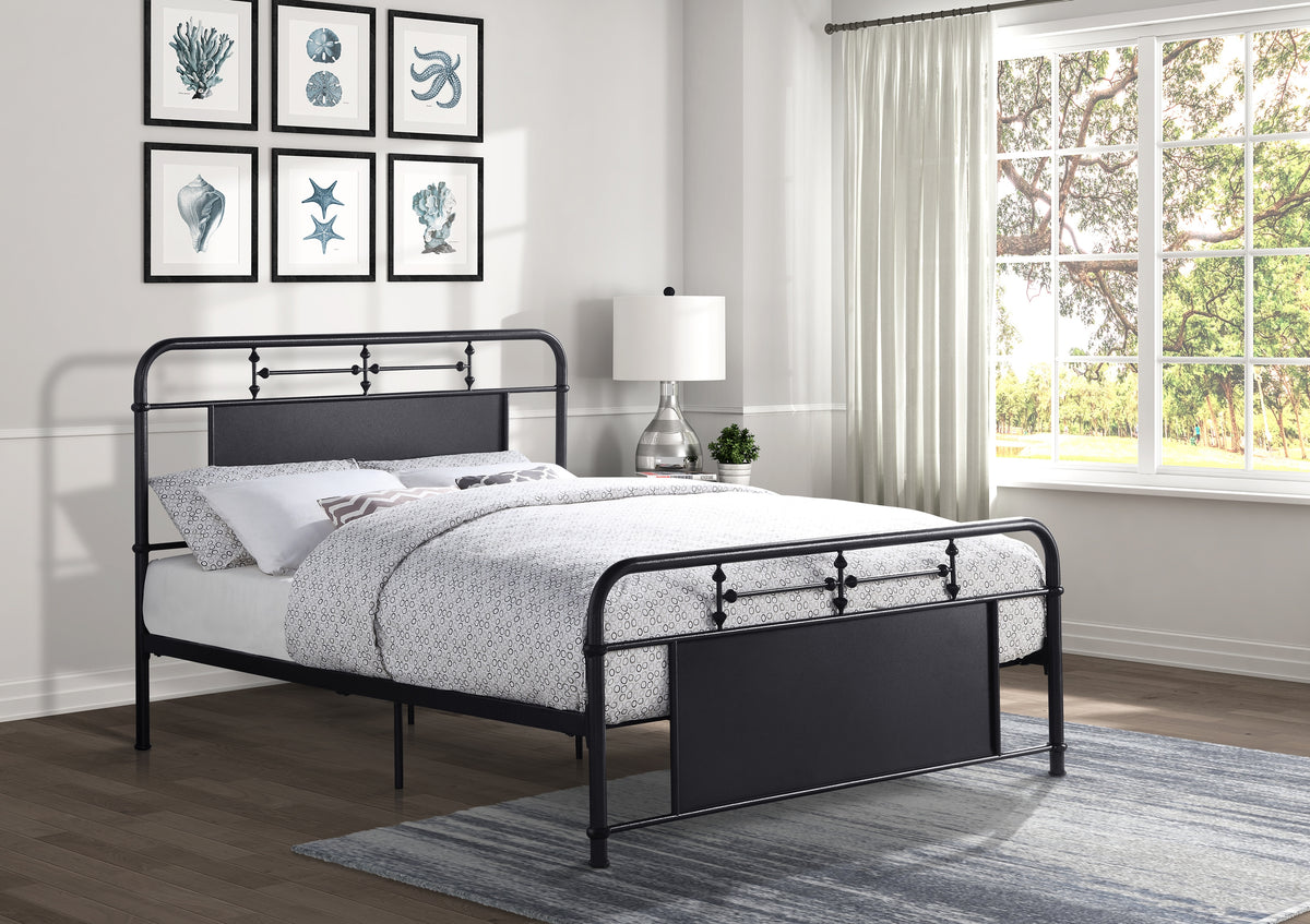 Homelegance Blanchard Queen Platform Bed In Gray