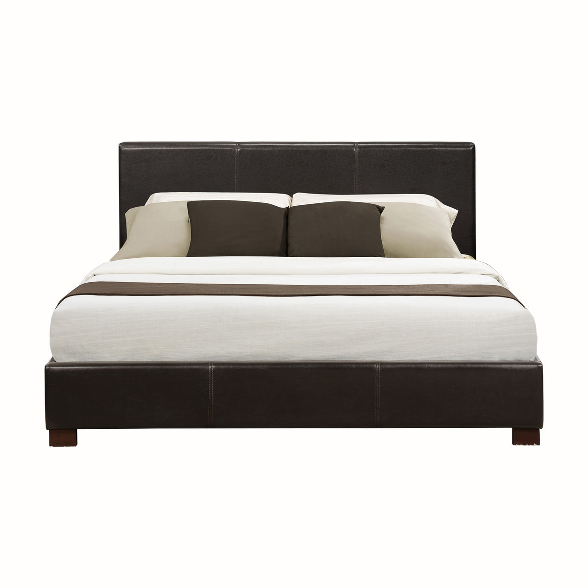 Homelegance Zoey Queen Platform Bed In Brown