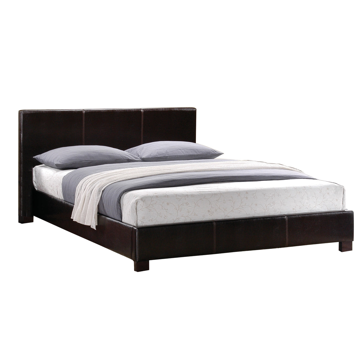 Homelegance Zoey Queen Platform Bed In Brown