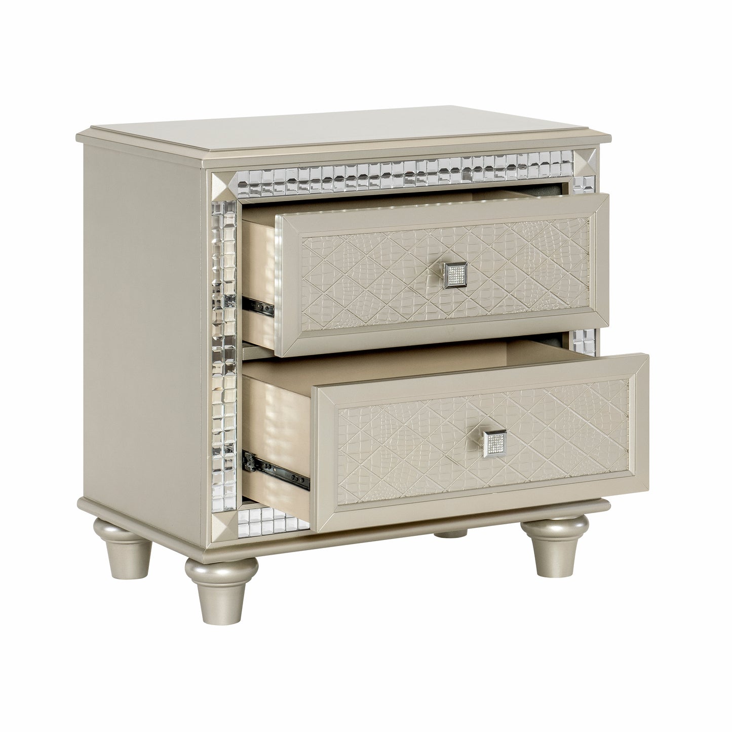 Homelegance Dresser Silver Glam Radiating Iconic Beauty Juliette 5844-4