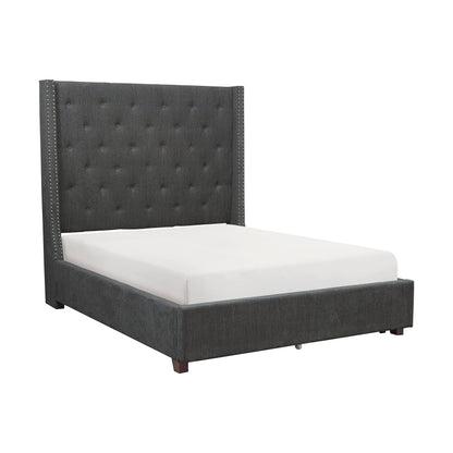 Homelegance Fairborn Queen Platform Bed In Gray