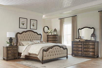 Homelegance Heath Court Queen Bed In Brown