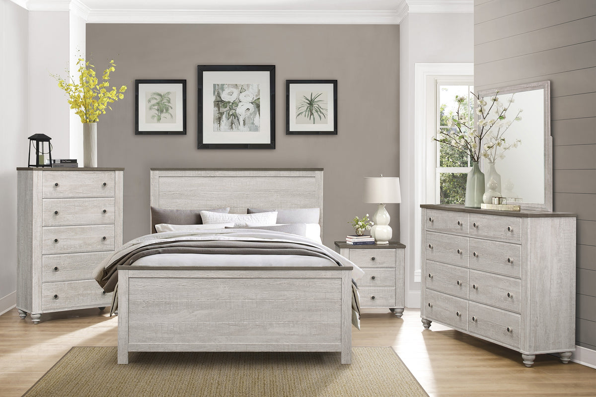 Homelegance Nashville Queen Bed In Brown