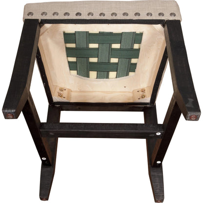 Modus Yosemite 7PC Rectangle Table with 6 Wood Back Side Chairs in Cafe