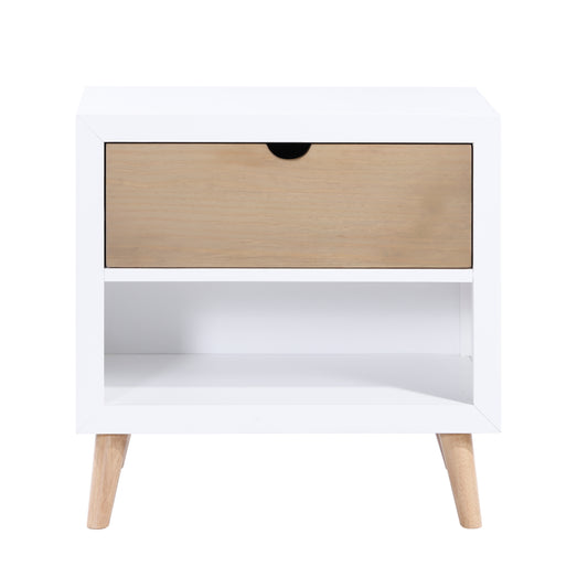 Homelegance Dresser White and Natural Finish Retro Style B2012-4