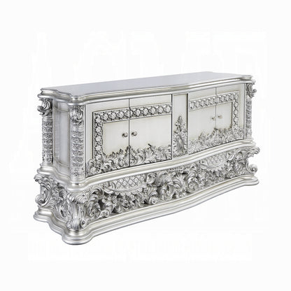 ACME Valkyrie Dresser, Antique Platinum Finish