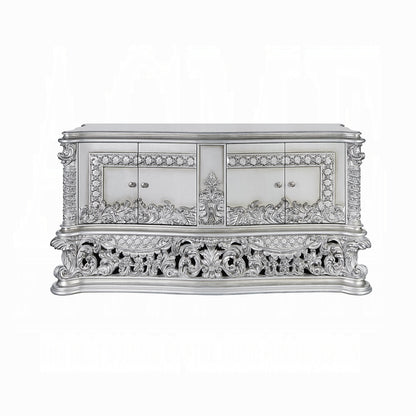 ACME Valkyrie Dresser, Antique Platinum Finish