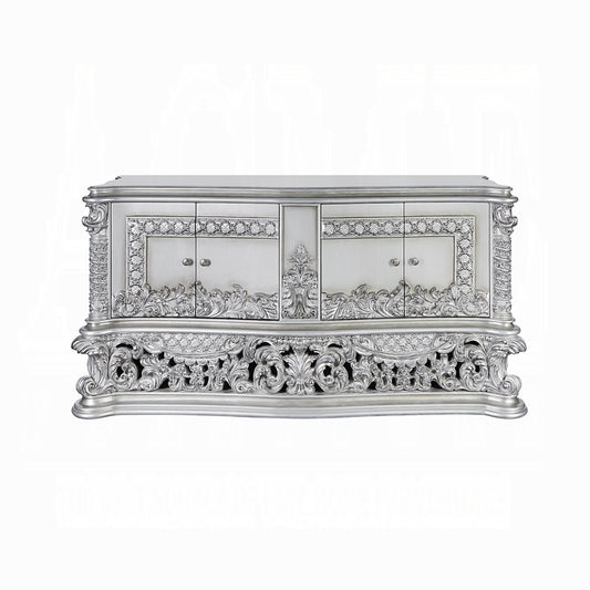 ACME Valkyrie Dresser, Antique Platinum Finish