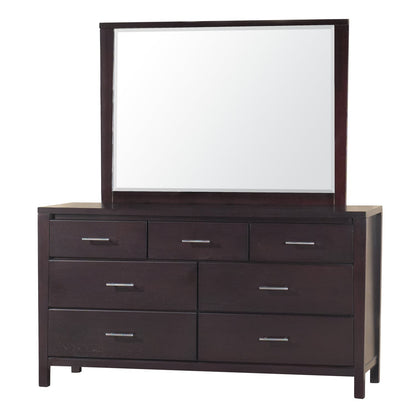 Modus Nevis 6PC Cal King Bedroom Set w 2 Chest in Espresso
