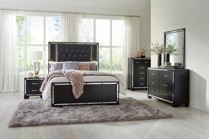 Homlegance Chest Aveline Collection In Black Finish