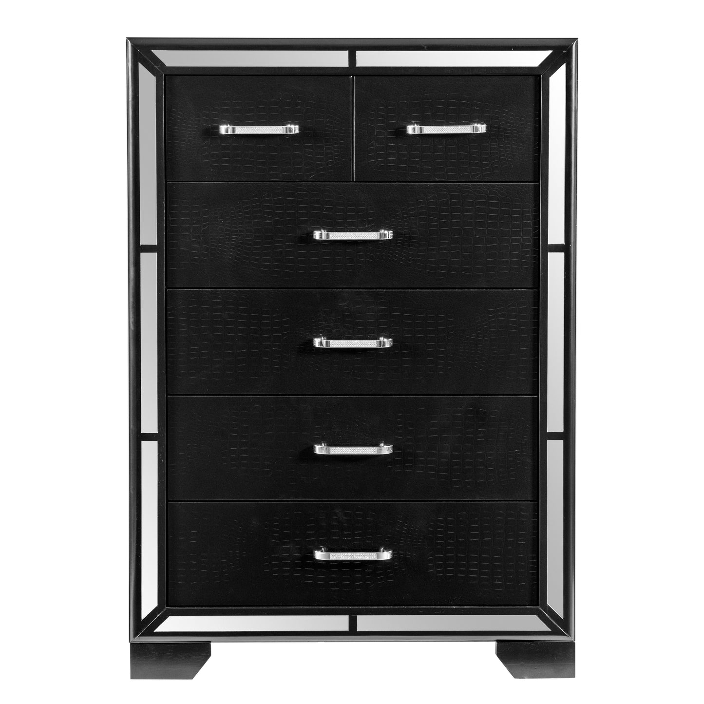 Homlegance Chest Aveline Collection In Black Finish