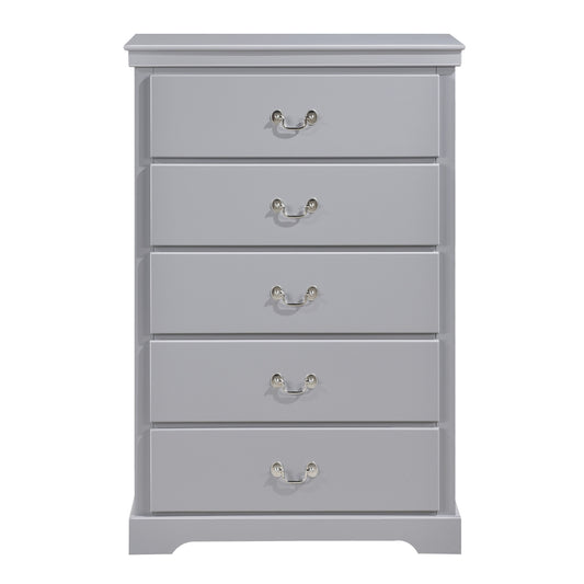 Homlegance Chest Seabright Collection In Gray Finish