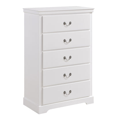 Homlegance Chest Seabright Collection In White Finish