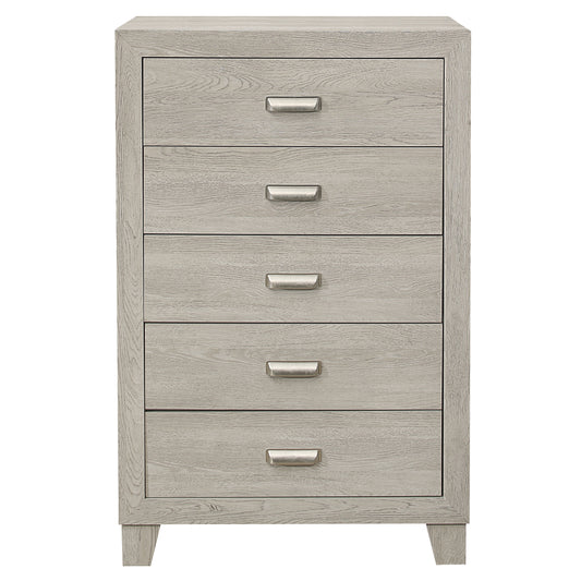 Homlegance Chest Quinby Collection In Light Brown Finish