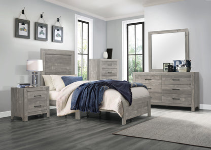 Homlegance Chest Corbin Collection In Gray Finish