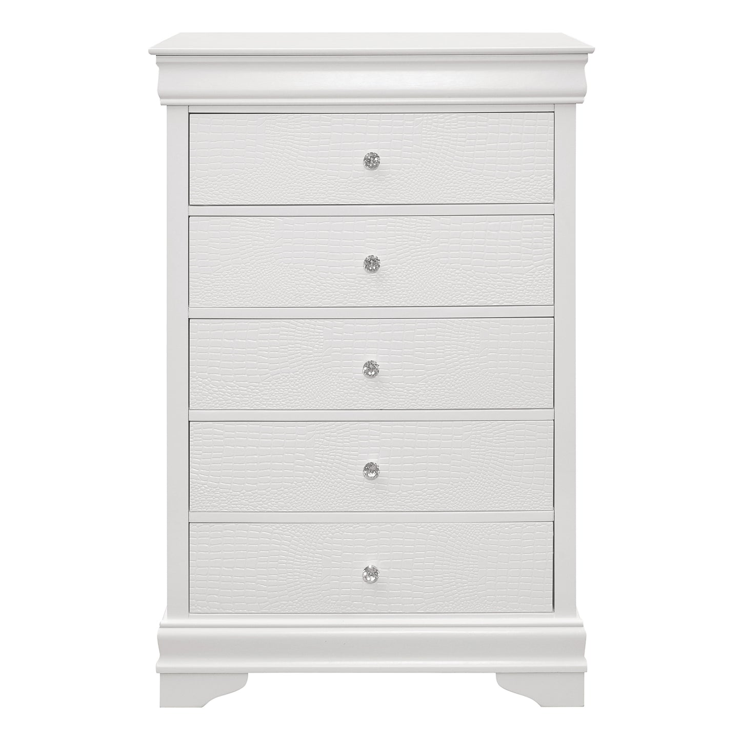 Homlegance Chest Lana Collection In White Finish