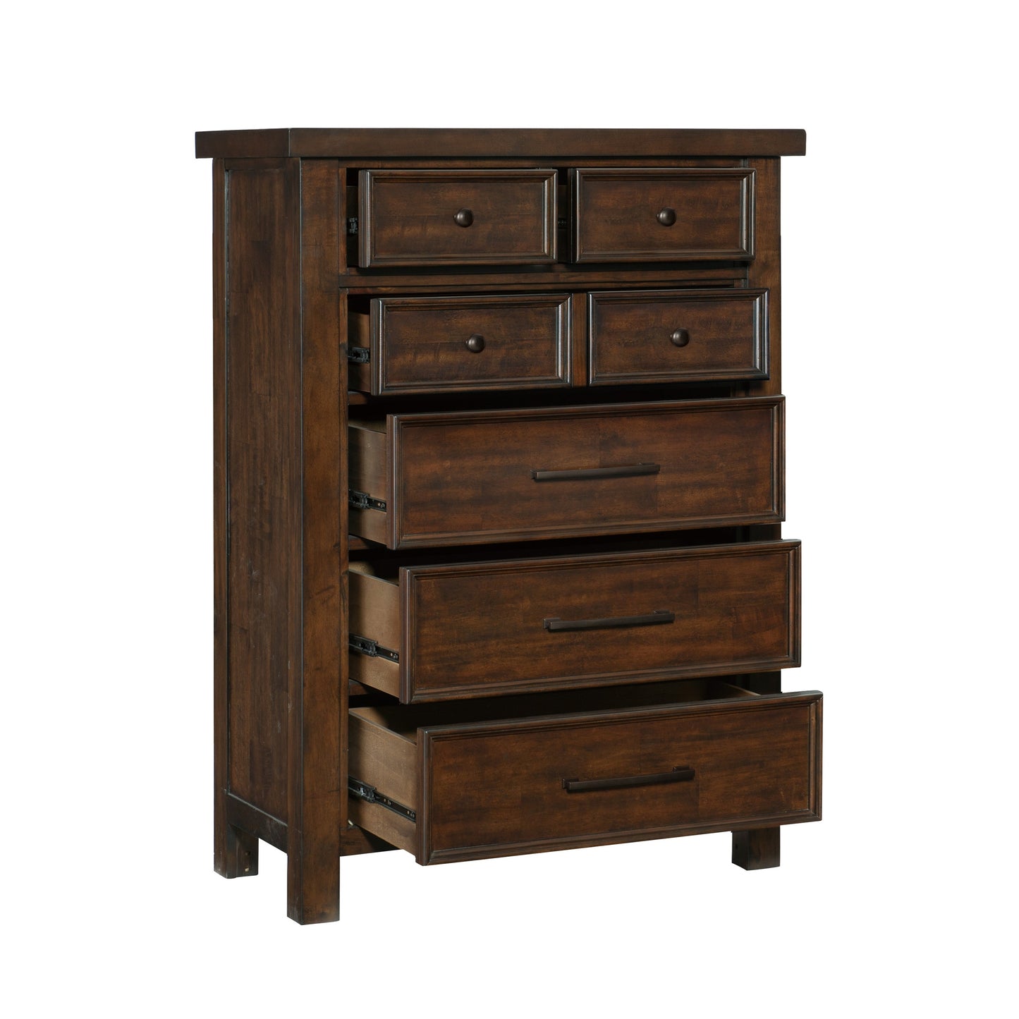 Homlegance Chest Logandale Collection In Brown Finish