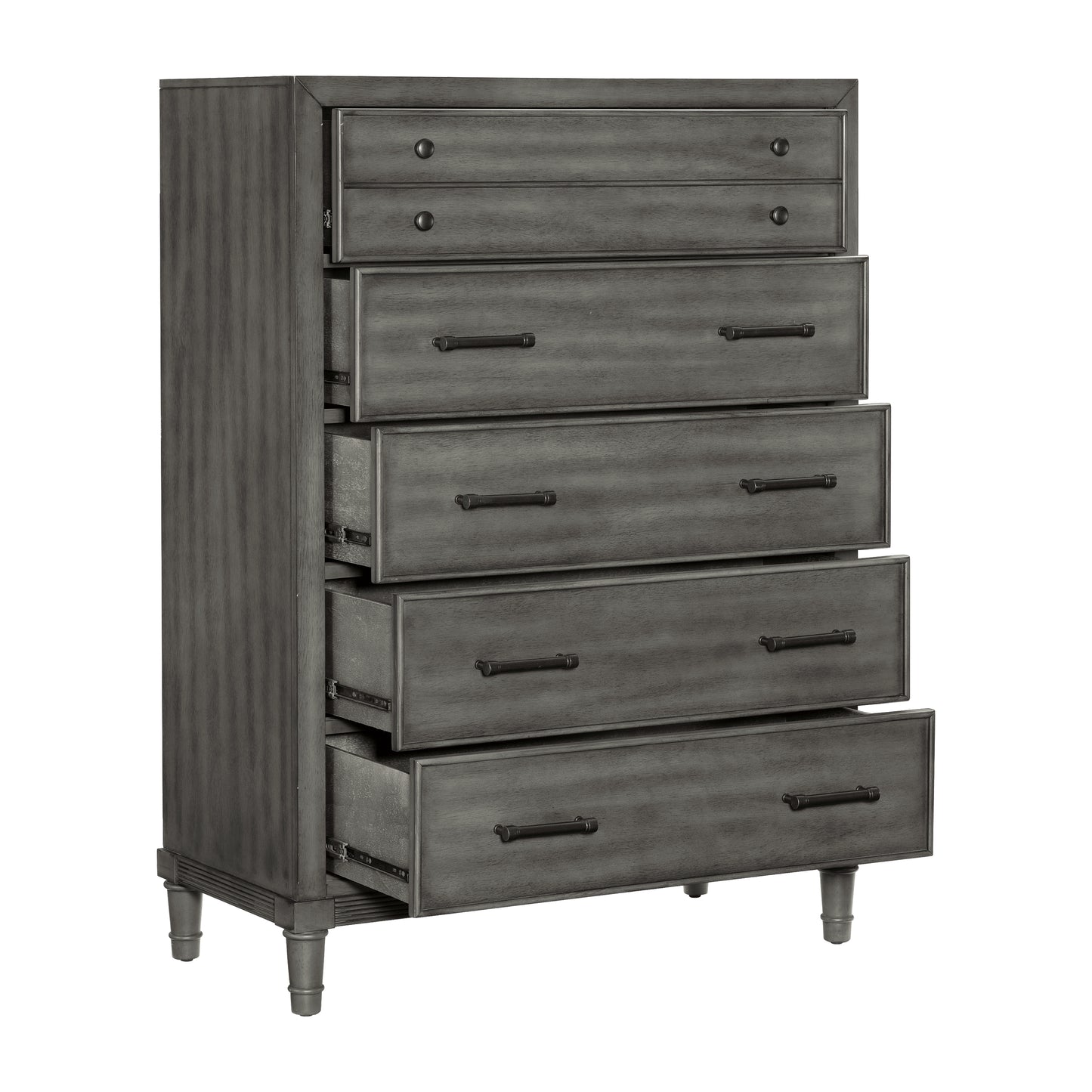 Homlegance Chest Wittenberry Collection In Gray Finish