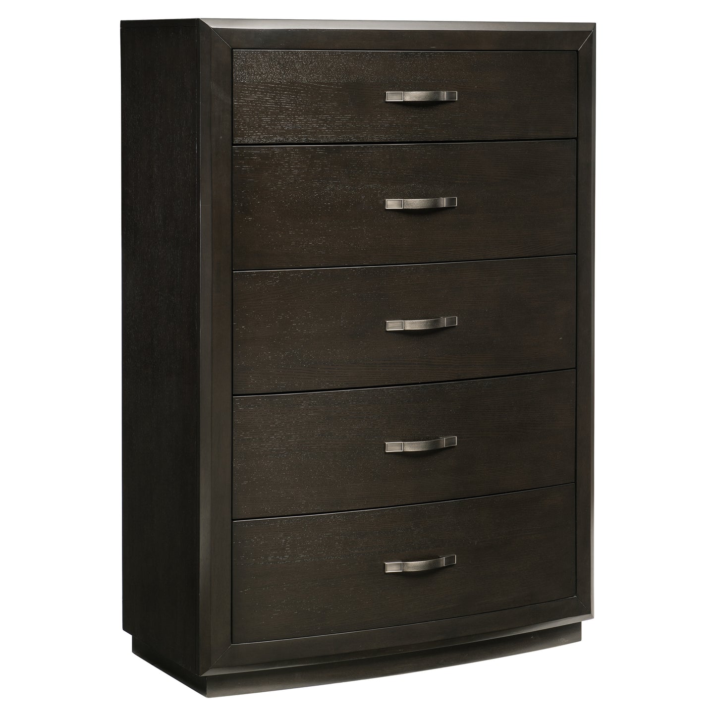 Homlegance Chest Hodgin Collection In Dark Charcoal Finish