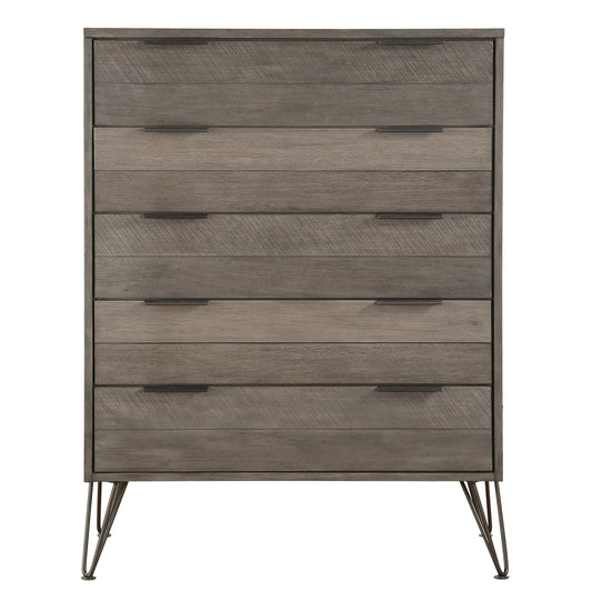Homlegance Chest Urbanite Collection In 3-Tone Gray Finish
