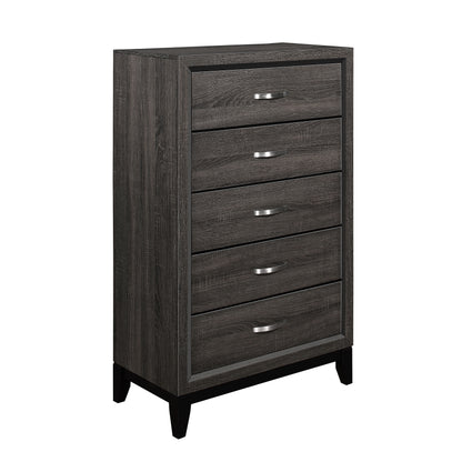 Homlegance Chest Davi Collection In Gray Finish