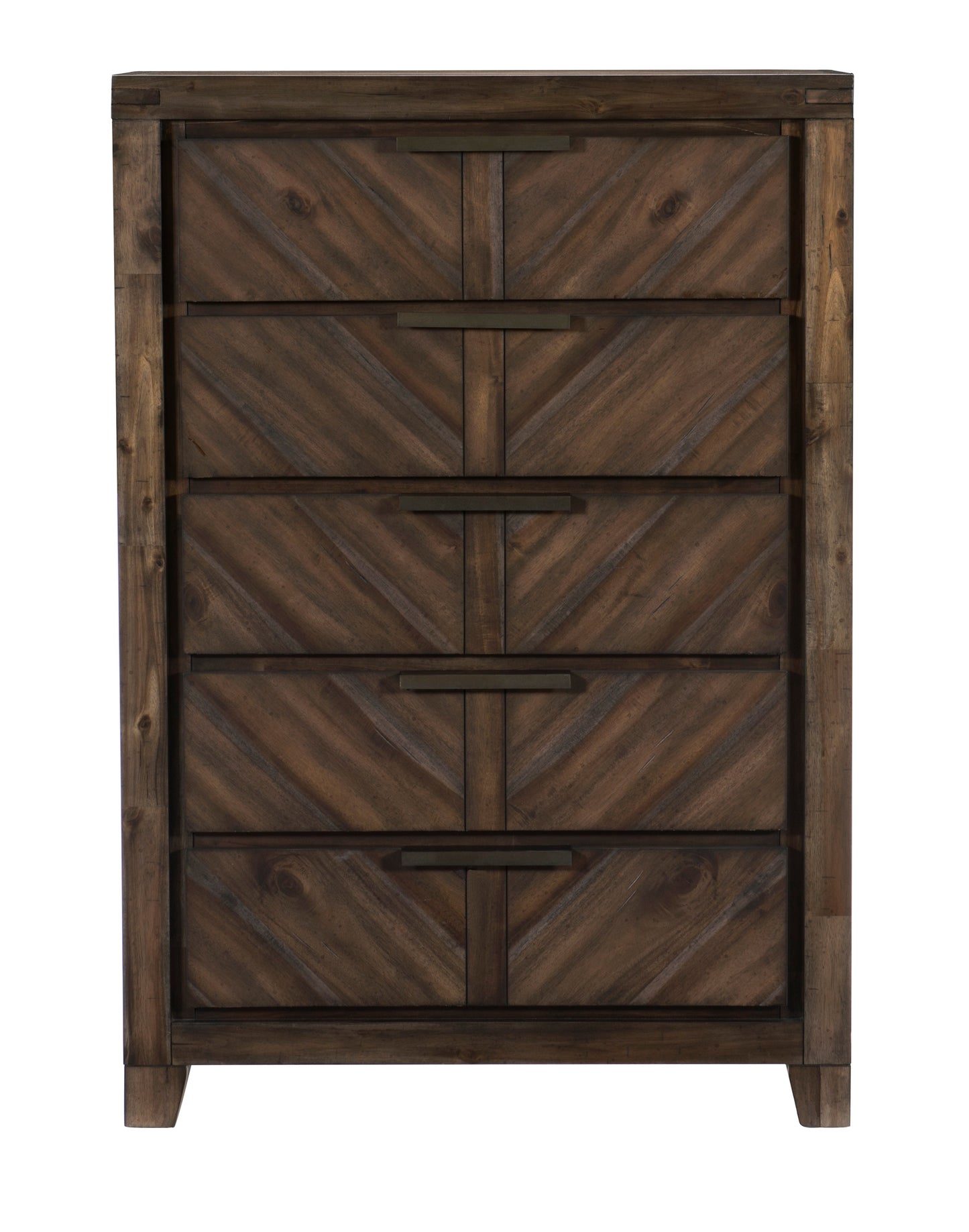 Homlegance Chest Parnell Collection In Distressed Espresso Finish