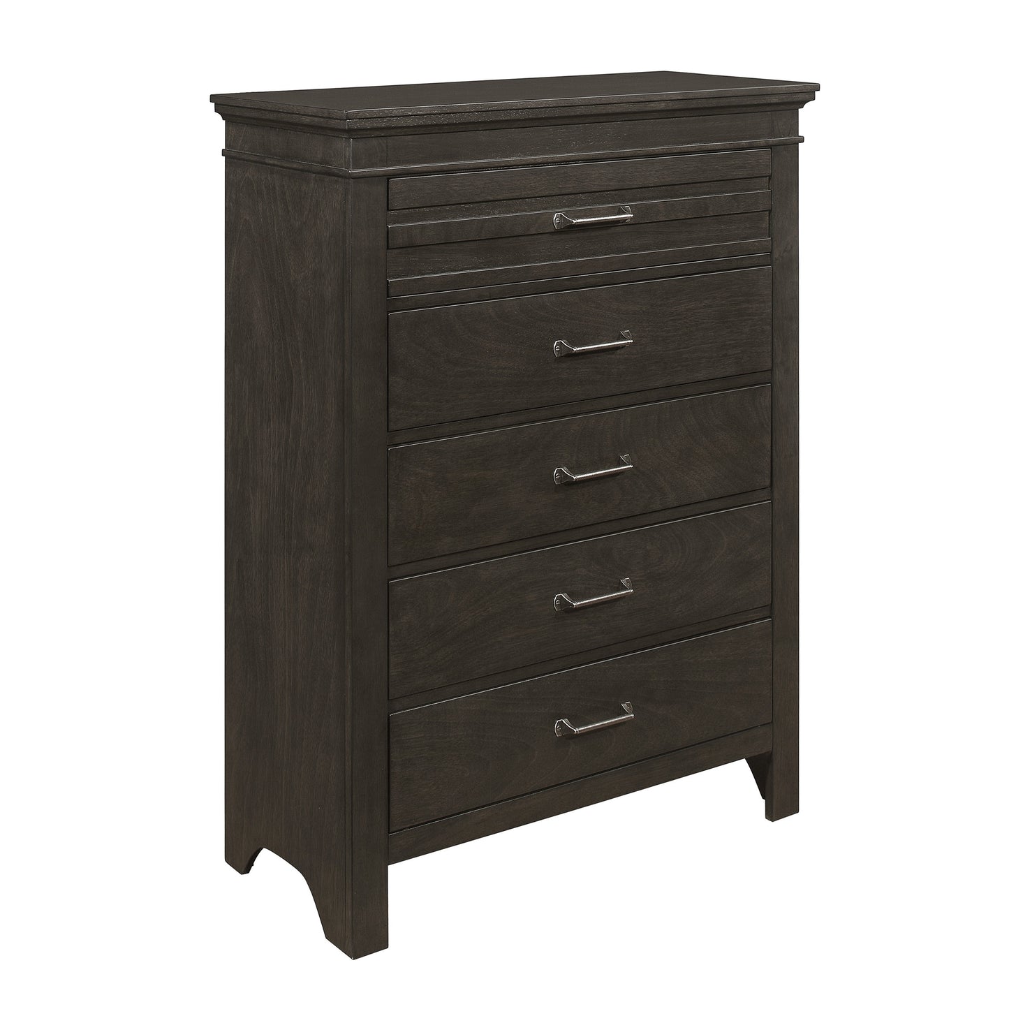 Homlegance Chest Blaire Farm Collection In Charcoal Gray Finish