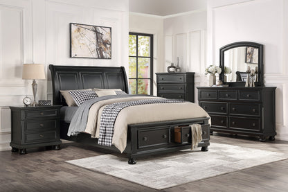 Homlegance Chest Laurelin Collection In Black Finish