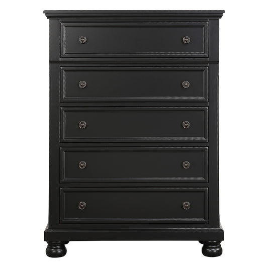 Homlegance Chest Laurelin Collection In Black Finish