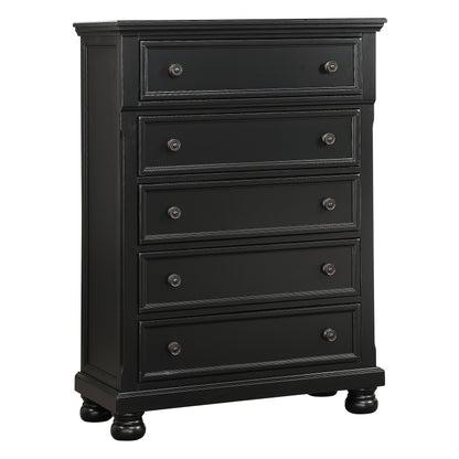 Homlegance Chest Laurelin Collection In Black Finish