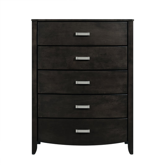 Homlegance Chest Lyric Collection In Brownish Gray Finish
