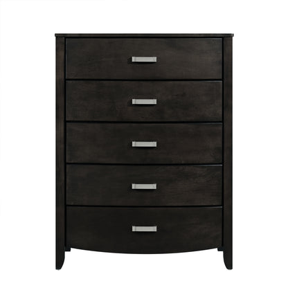 Homlegance Chest Lyric Collection In Brownish Gray Finish