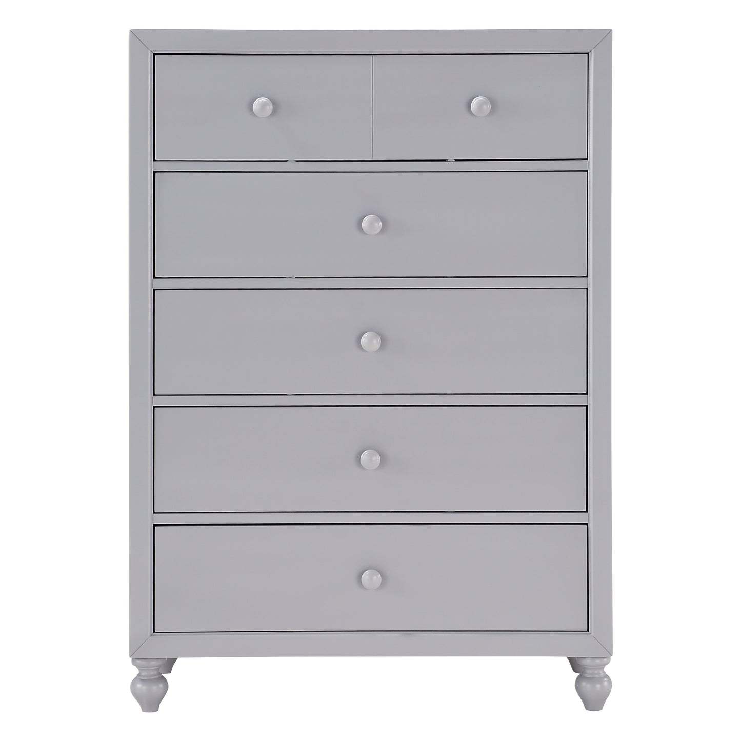 Homlegance Chest Wellsummer Collection In Gray Finish