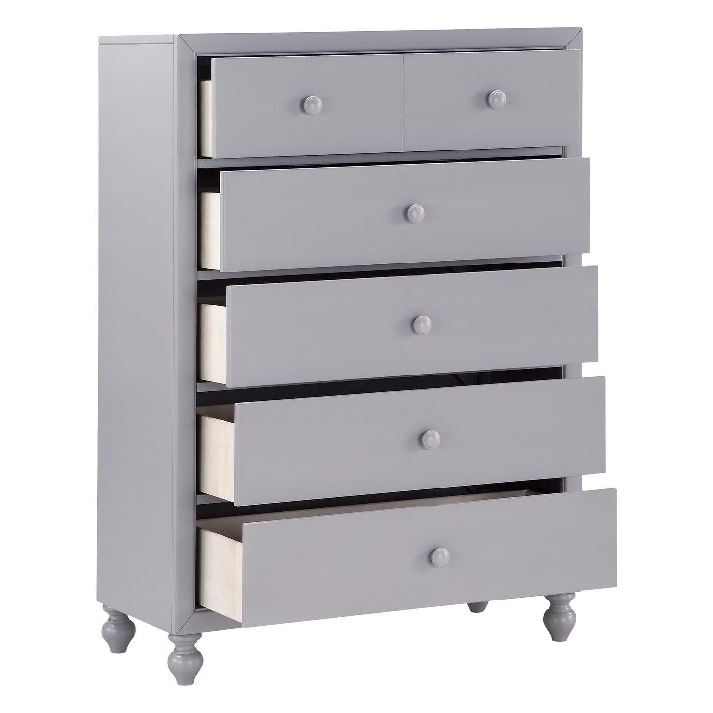Homlegance Chest Wellsummer Collection In Gray Finish