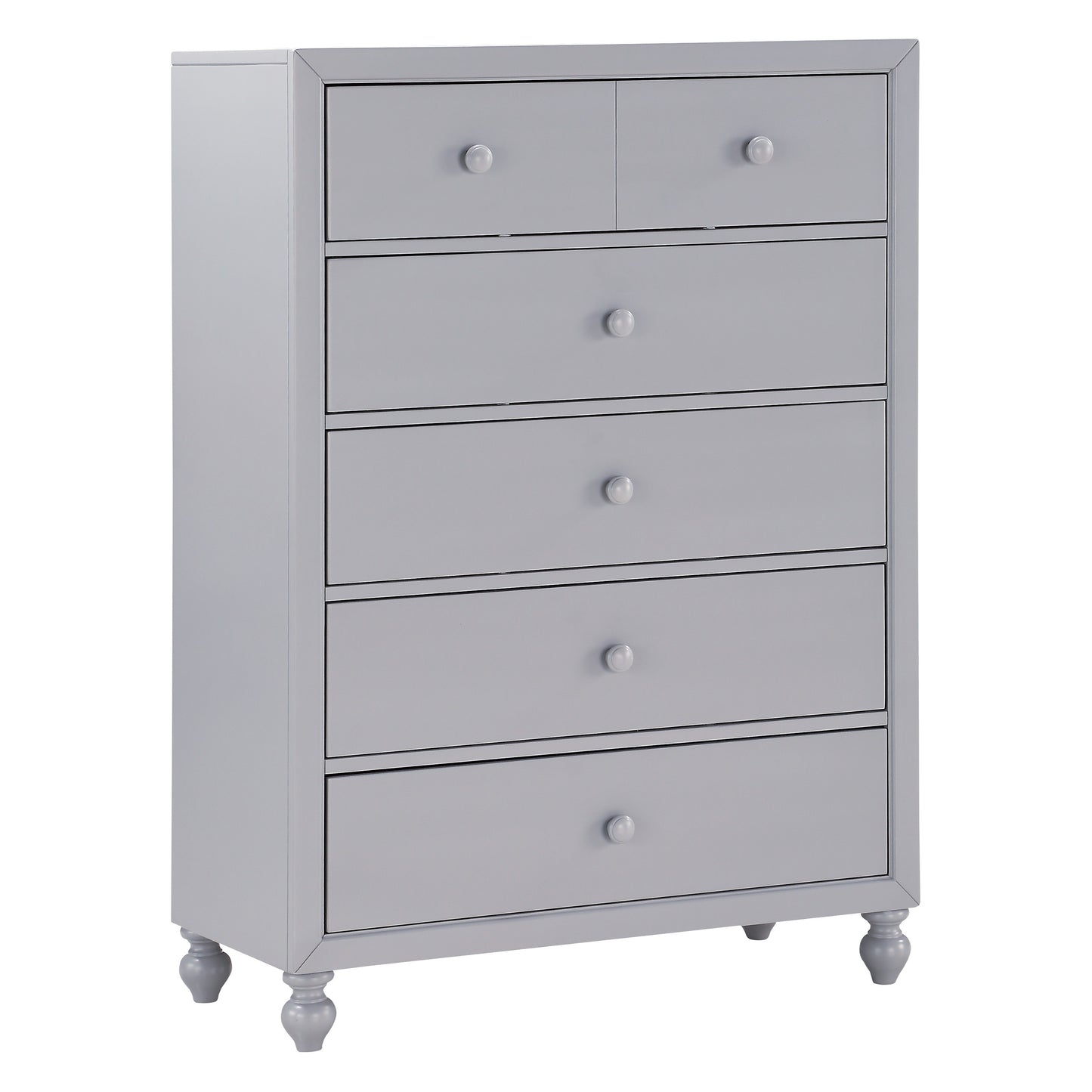 Homlegance Chest Wellsummer Collection In Gray Finish