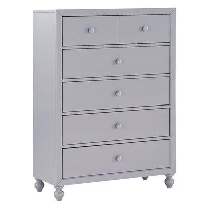 Homlegance Chest Wellsummer Collection In Gray Finish