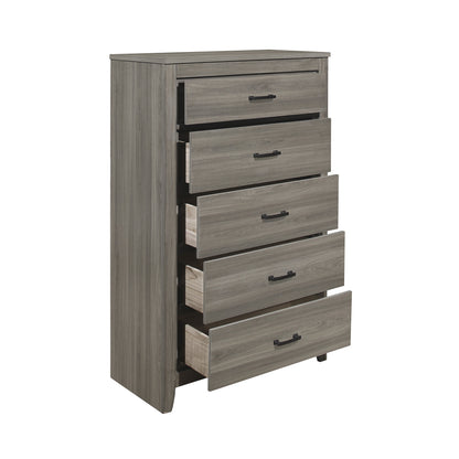 Homlegance Chest Waldorf Collection In Dark Gray Finish