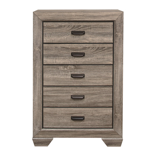 Homlegance Chest Beechnut Collection In Natural Finish
