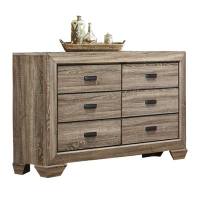 Ballar Rustic Dresser in Natural Wood