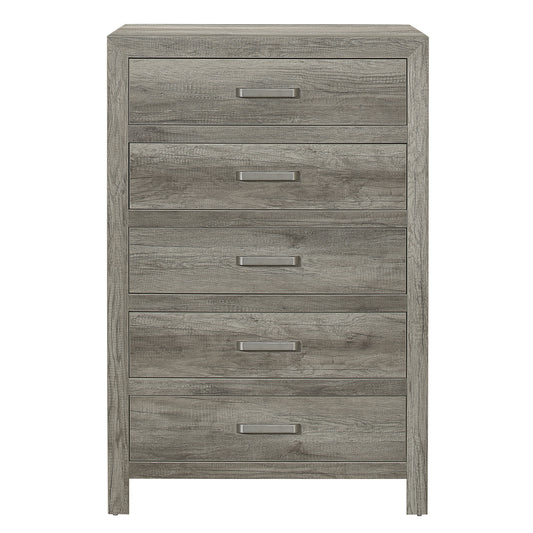 Homlegance Chest Mandan Collection In Weathered Gray Finish