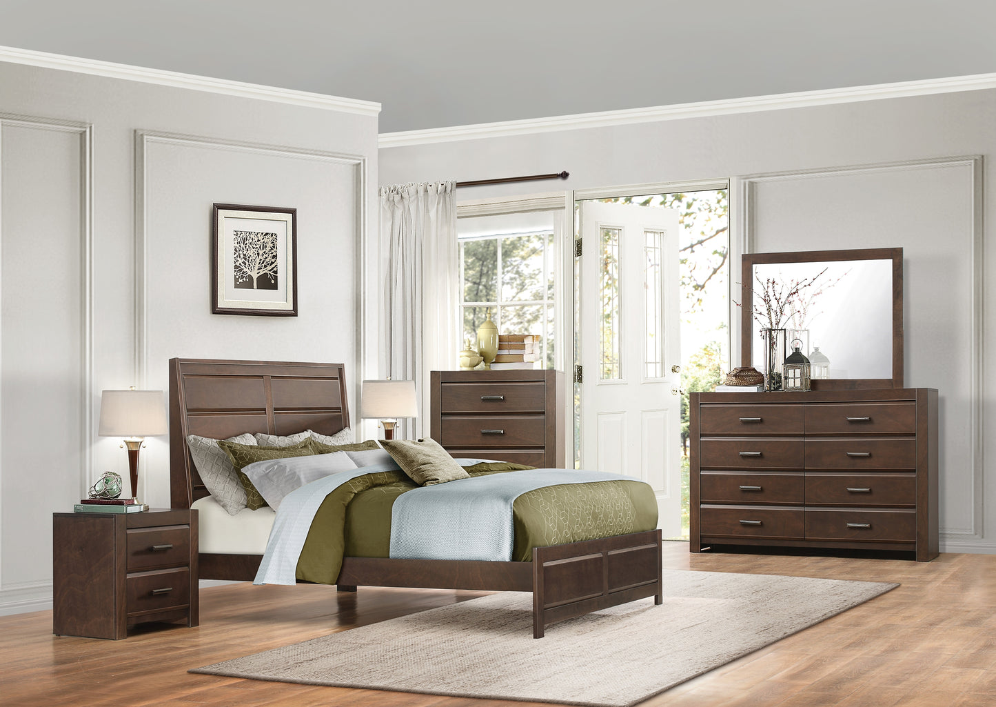 Homlegance Chest Erwan Collection In Espresso Finish