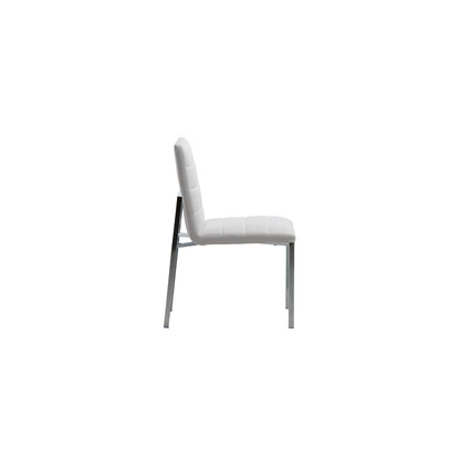 Modus Amalfi 2 Metal Back Chair in white