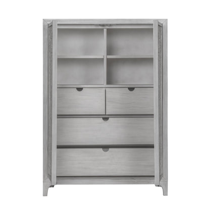 Modus Boho Chic wardrobe Chest in Washed White